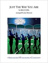 Just the Way You Are Marching Band sheet music cover